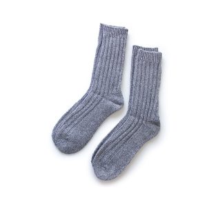 2-pack Raggsockor av hög kvalité – grå